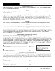 Victim Compensation Application - Delaware, Page 3