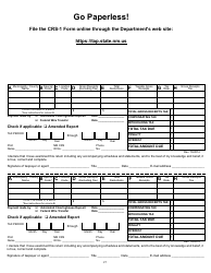 Form CRS-1 Combined Report - New Mexico, Page 2