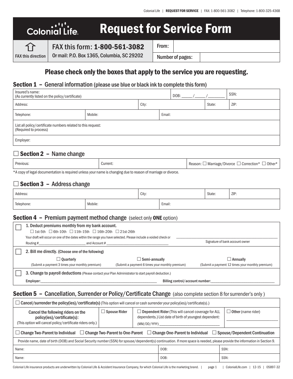 Form 0589732 Fill Out, Sign Online and Download Printable PDF