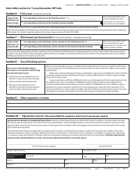 Form 05897-32 Request for Service - Colonial Life, Page 2