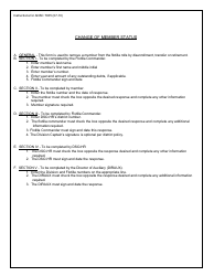 Form ANSC7035 Change of Member Status, Page 2