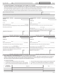 Form NYC-PA Power of Attorney - New York City, Page 2