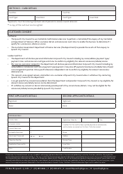 Pension Concession Application Form - City of Ipswich, Queensland, Australia, Page 2