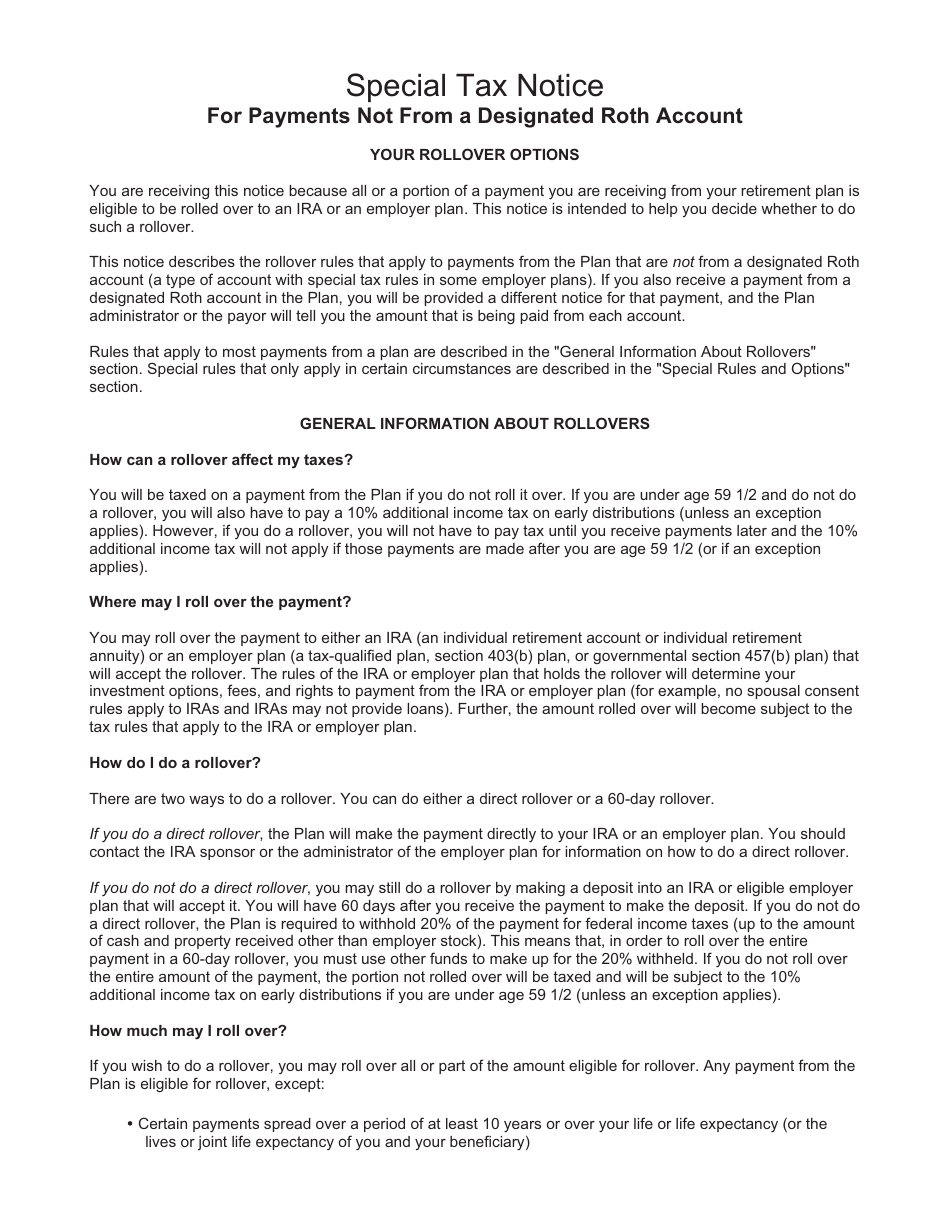 Cnic NAF 401(K) Savings Plan - Termination of Employment Form, Page 3