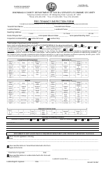 Document preview: Form IM5357 Attachment 5 Pre-tenancy Inspection Form - Onondaga County, New York