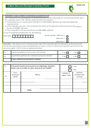 Client Service Receipt Inventory Form - London School of Hygiene &amp; Tropical Medicine, Page 2