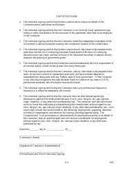 Appendix D Sample Audit Agreement - Connecticut, Page 4