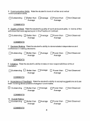 Practicum Suprevisor&#039;s Evaluation Form, Page 2