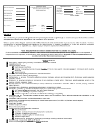 Open Public Records Act Request Form - Brick Township Municipal Utilities Authority - New Jersey, Page 2