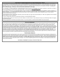 Optional Form 612 Optional Application for Federal Employment