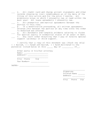 Certificate of Compliance With Mandatory Disclosure - Florida, Page 3