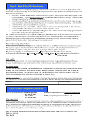 Form DCO-151 Application Form for Health Coverage Single Adults - Arkansas, Page 4