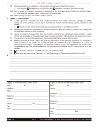Month-To-Month Residential Rental Agreement Form - First Tuesday - California, Page 3