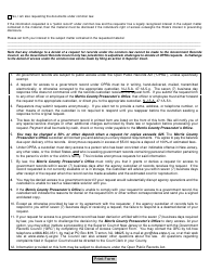 Open Public Records Act Request Form - Morris County, New Jersey, Page 4