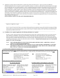 ADEM Form 166 Joint Application and Notification - Alabama, Page 3