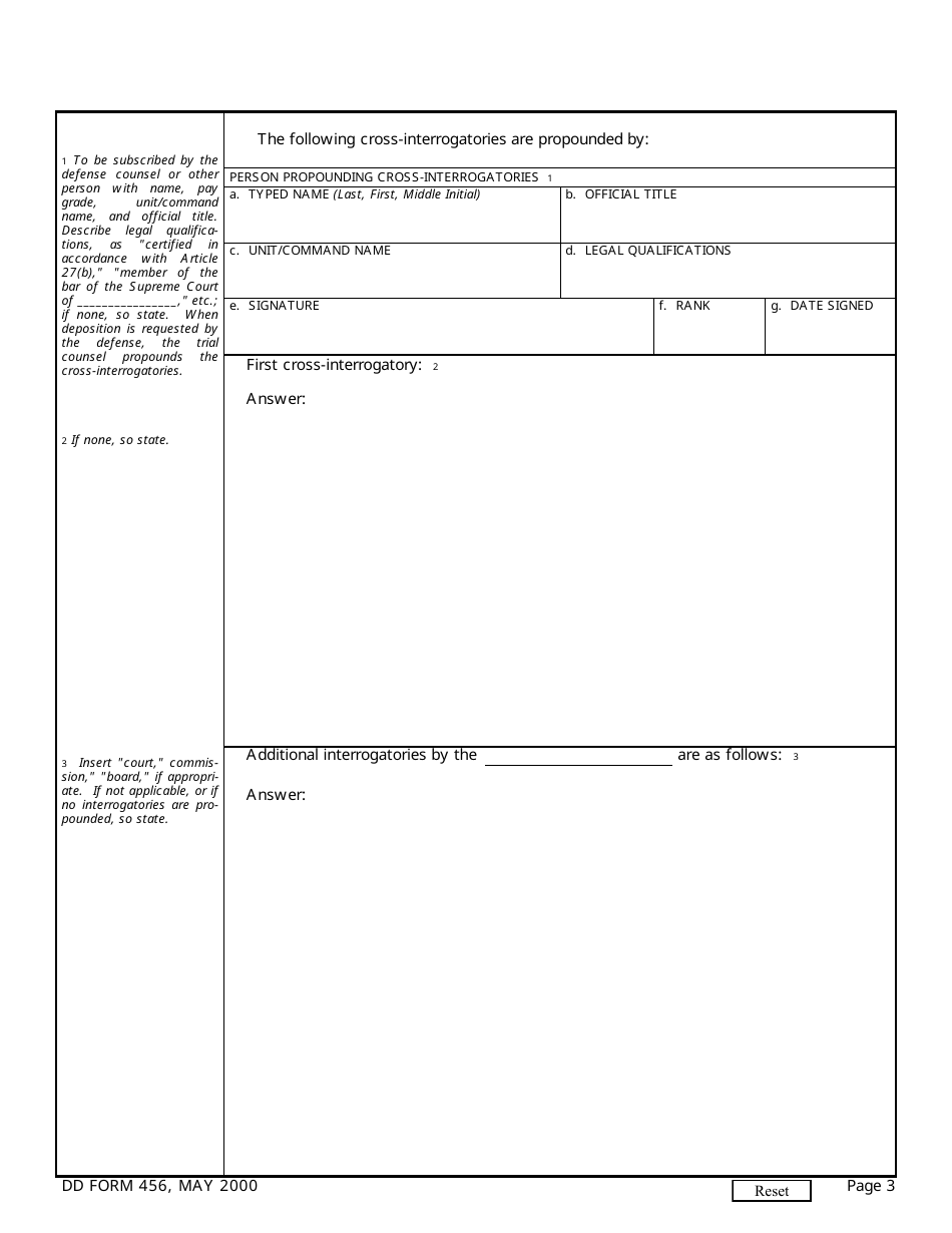DD Form 456 Fill Out Sign Online And Download Fillable PDF dd-form-456-fill-out-sign-online-and-download-fillable-pdf