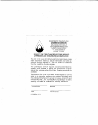 Form CS1 Application for Water Service - City of Saint Louis, Missouri, Page 4