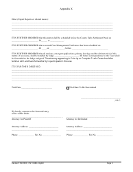Form 10484 Appendix X Family Case Management Order - New Jersey, Page 3