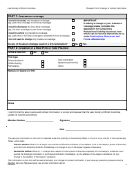 Form DM35544 Request Form - Change of Contact Information - British Columbia, Canada, Page 2