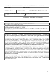 Italian National Visa (D) Application Form - Italian Embassy - Manila, Philippines, Page 3