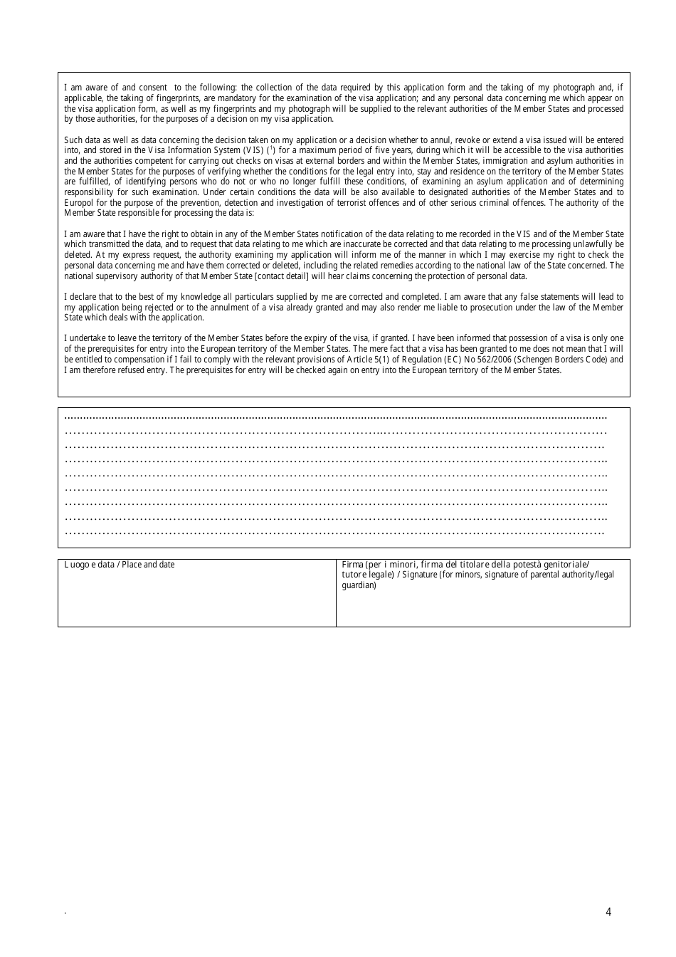 Manila Philippines Italian National Visa D Application Form Italian Embassy Fill Out Manila Philippines Italian National Visa D Application Form Italian Embassy Fill Out