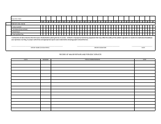 School Bus Pre-trip Inspection Checklist Template - Louisiana, Page 2
