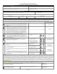 Document preview: Application for Veterans' Preference