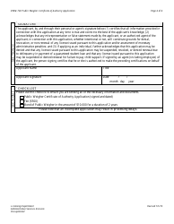 Form RWM-702 Public Weigher Certificate of Authority Application - Texas, Page 4