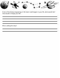 Science Fiction Book Report Template, Page 3