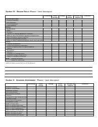 English Student Evaluation Form - Grades 6-12 - Aisne, Page 2