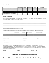 English Student Evaluation Form - Grades 6-12 - Aisne, Page 3
