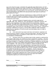 Form HUD-92441M-SUPP Supplement to Building Loan Agreement, Page 2