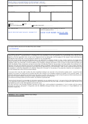 Sample Italian Application Form for National Visa (D) - Consulate General of Italy, Boston, Massachusetts, Usa - Boston, Massachusetts, Page 3