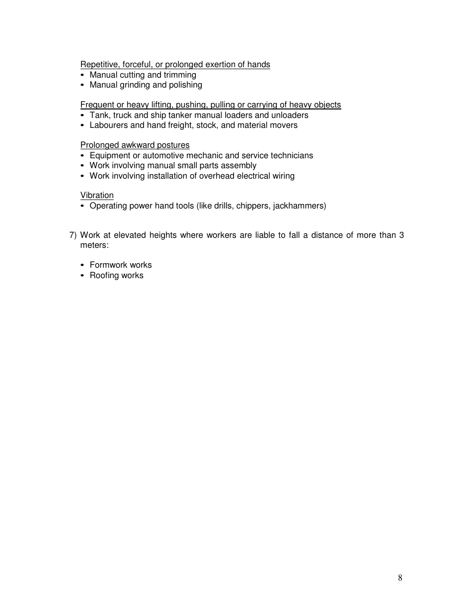 Application for Overtime Exemption in Excess of 72 Hours a Month Under Section 38(5) of the Employment Act - Singapore, Page 8