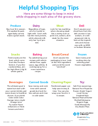 Weekly Grocery List Template - Bcbs, Page 2