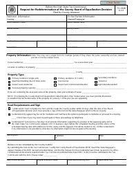 Document preview: Form TC-194B Request for Redetermination of the County Board of Equalization Decision - Utah