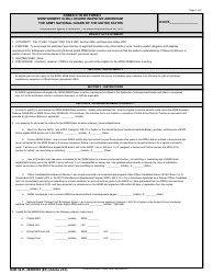 Document preview: NGB Form 5435 (DD Form 4) Annex K Montgomery Gi Bill Kicker Incentive Addendum