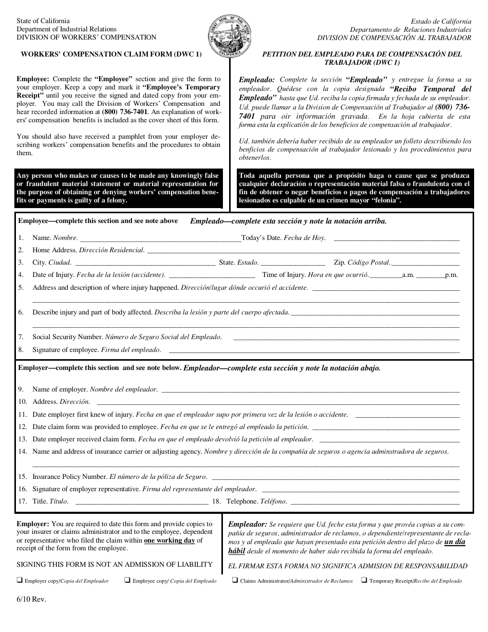 Form 5020 - Fill Out, Sign Online and Download Fillable PDF, California ...