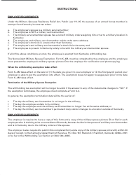 Form K-4M Nonresident Military Spouse Withholding Tax Exemption Certificate - Kentucky, Page 2
