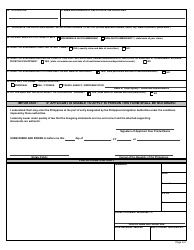 Philippines Immigrant Visa Application Form - Embassy of the Philippines - Washington, D.C., Page 2