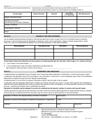 Form MILTC-1400 Respite Subsidy Application - Nebraska, Page 2