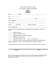 Application for Enrollment - Iowa Army National Guard - Iowa, Page 2