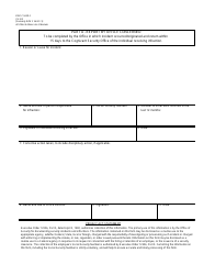 DOE Form 5693.3 Report of Security Incident / Infraction, Page 2