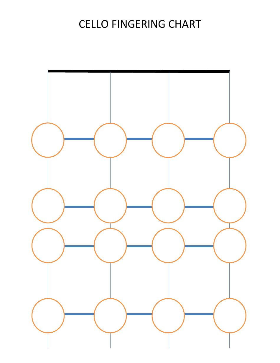 Cello Fingering Chart Download Printable PDF Templateroller