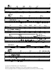 H. Hancock, B. Maupin, H. Mason, P. Jackson - Chameleon Sheet Music, Page 3