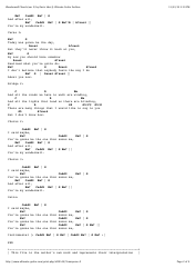 Oasis - Wonderwall Guitar Chord Chart, Page 2