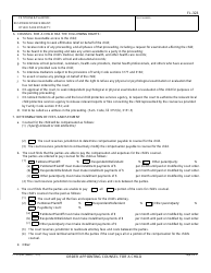 Form FL-323 Order Appointing Counsel for a Child - California, Page 2
