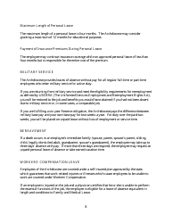 Family and Medical Leave Forms - Archdiocese of Los Angeles - Los Angeles, California, Page 8