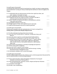 &quot;Clinical Performance Evaluation Form&quot;, Page 2