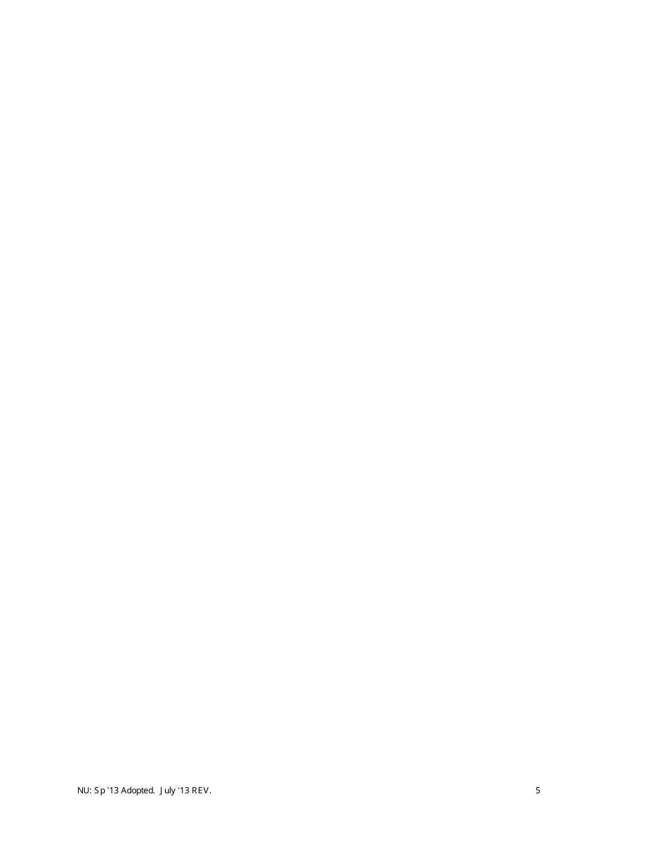 Clinical Performance Evaluation Form, Page 5